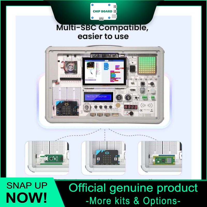 Microbit - Elecrow Crow Pi 3 AI Development