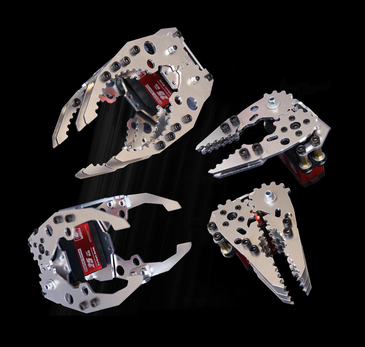 Robot Arm Kit - Mới Kim Loại Cơ Khí Kẹp