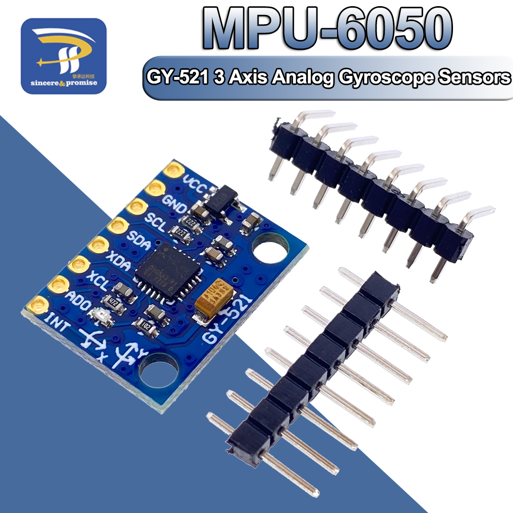 Accelerometer Mpu6050 - 1 Bộ IIC I2C GY-521 MPU-6050