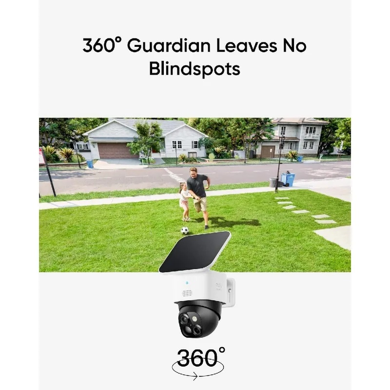 New 4K Dual Camera Solar Secur - đánh giá và giá Pan Tilt Bracket