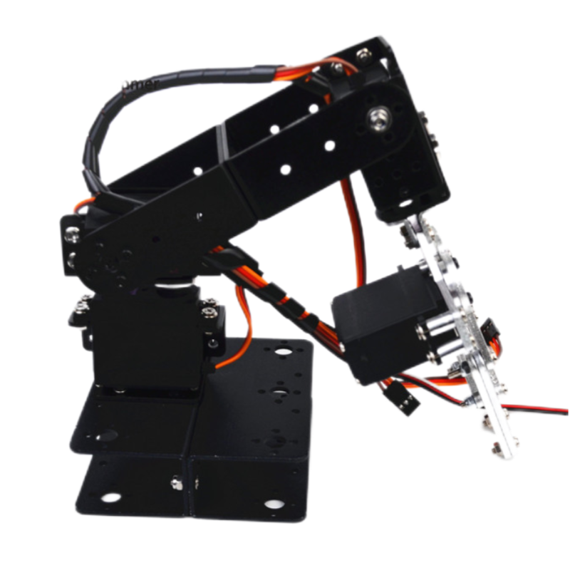 MG996 4 Dof Unassembly Mechani - đánh giá và giá Robot Arm Kit