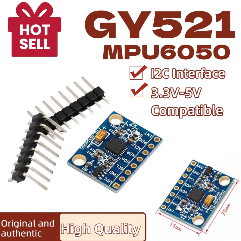 1/5/10pcs GY521 GY-521 MPU6050 - đánh giá và giá Accelerometer Mpu6050