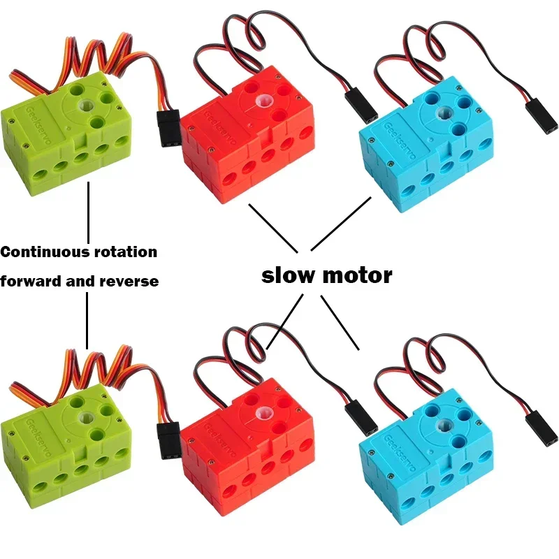 4PCS Continuous Rotation Servo - đánh giá và giá Microbit