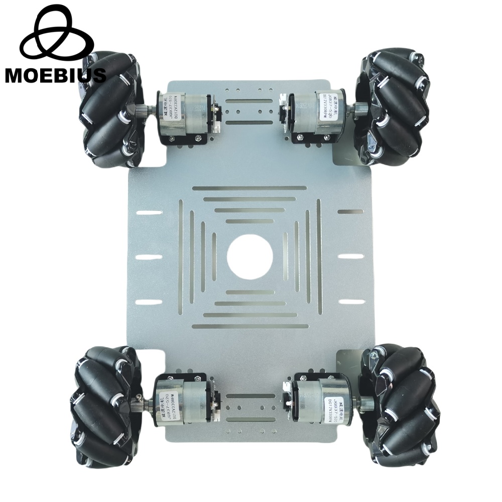MOEBIUS 26KG Load 4WD Mecanum  - đánh giá và giá Robot Arm Kit