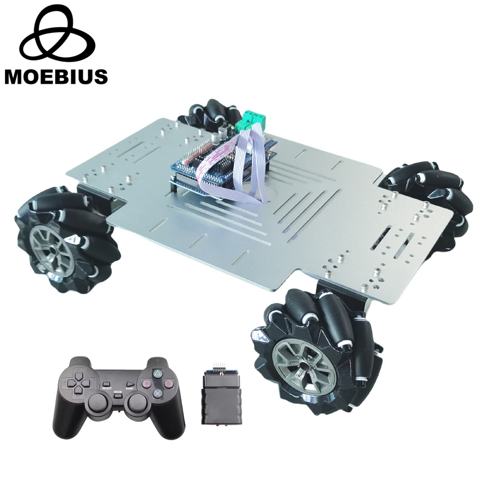 MOEBIUS 26KG Load 4WD Mecanum  - đánh giá và giá Robot Arm Kit