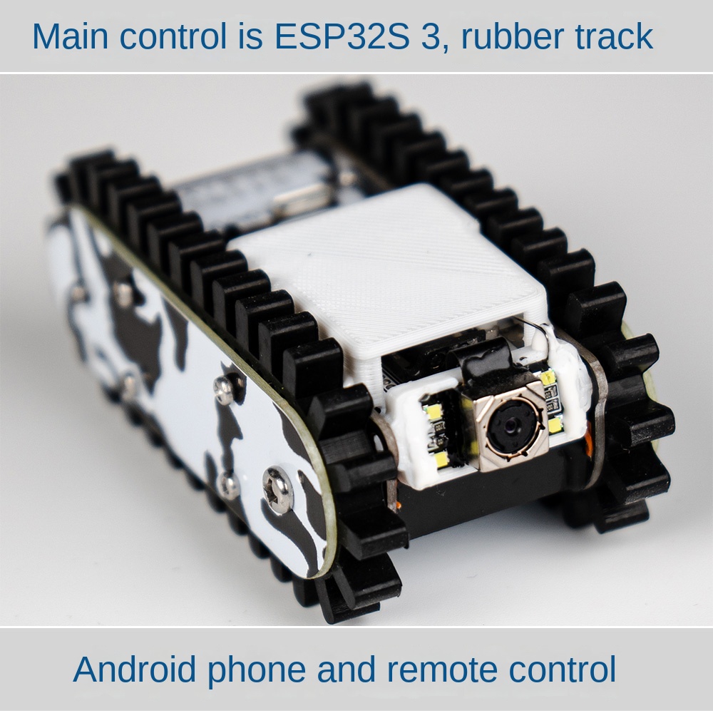 RC Tank Metal Tank Chassis Tra - đánh giá và giá Tracked Robot Chassis