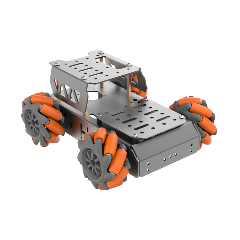Four-wheeled Electric Cart Alu - đánh giá và giá Tracked Robot Chassis