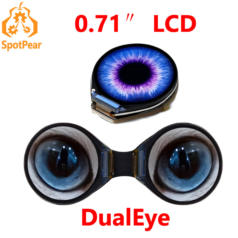 Waveshare 0.71inch Double Eye  - đánh giá và giá Stm32 Robot
