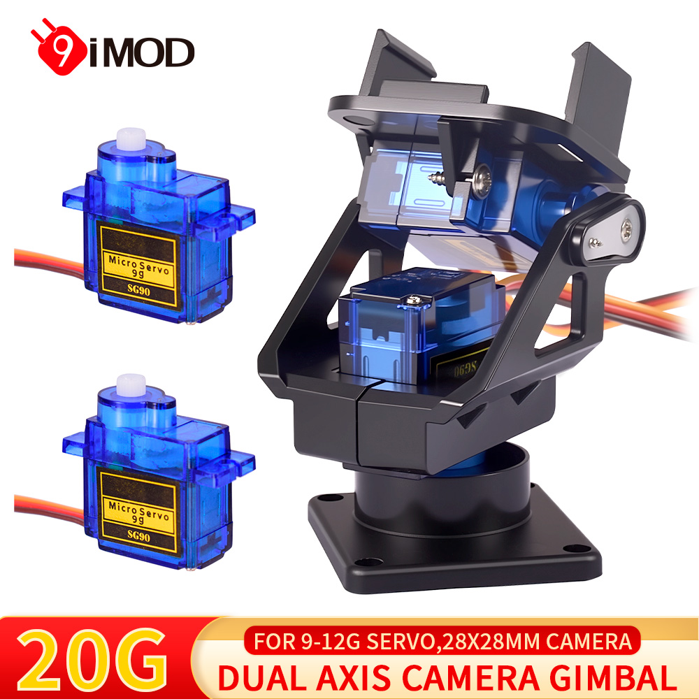 9IMOD Mini Camera Platform 20G - đánh giá và giá Pan Tilt Bracket