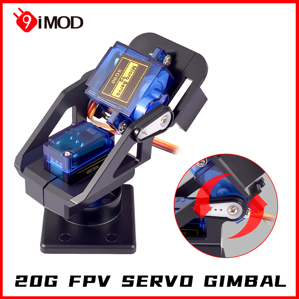 9IMOD Mini Camera Platform 20G - đánh giá và giá Pan Tilt Bracket