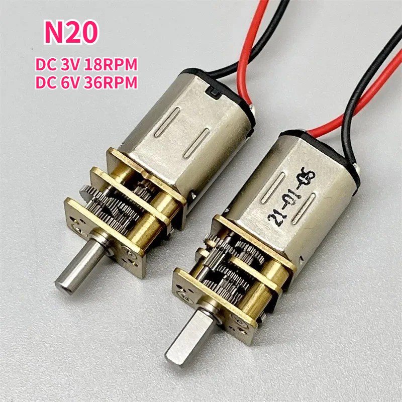 N20 DC 3V 18rpm 6V  36RPM  Min - đánh giá và giá Geared Motor