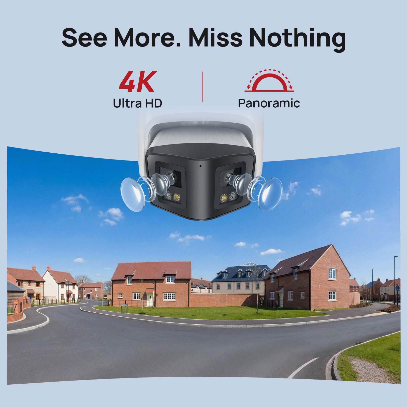 Vikylin 8MP Panoramic Smart Du - đánh giá và giá Pan Tilt Bracket