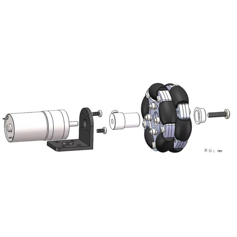 15KG Load 80mm Omnidirectional - đánh giá và giá Omni Wheel