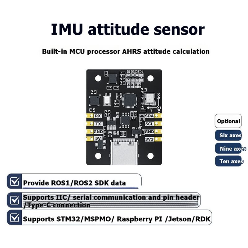 B92B 10-Axis IMU Sensor Module - đánh giá và giá Stm32 Robot