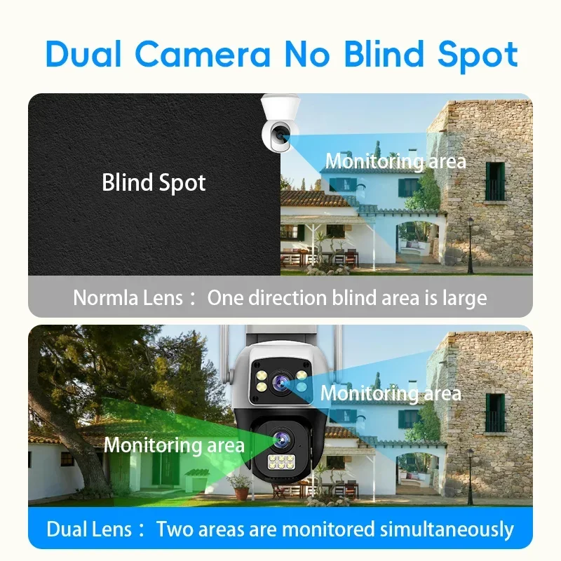8MP 4K WIFI IP Camera PTZ Outd - đánh giá và giá Pan Tilt Bracket