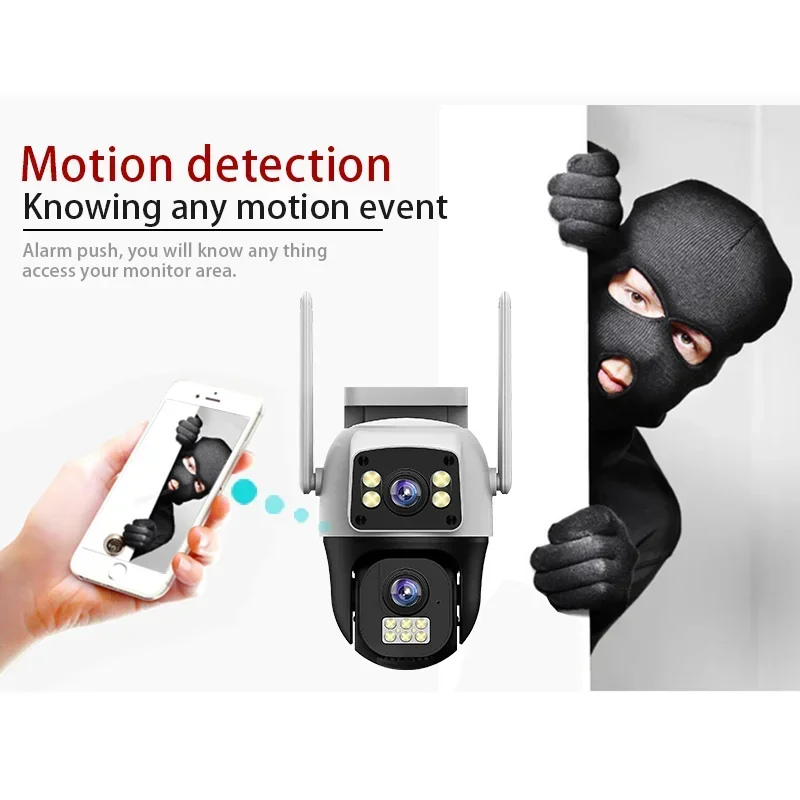 8MP 4K WIFI IP Camera PTZ Outd - đánh giá và giá Pan Tilt Bracket