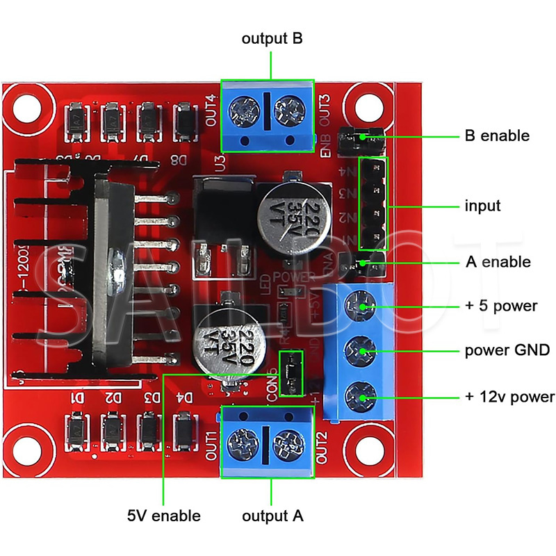 1/5/10PCS L298N DC Motor Drive - đánh giá và giá L298N Module