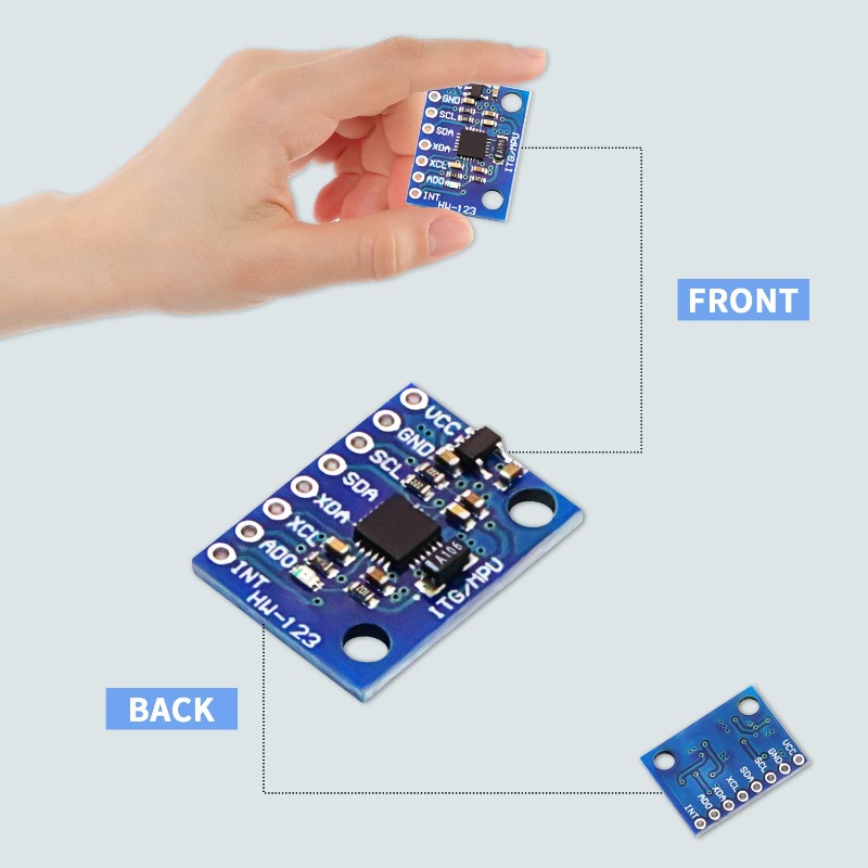 5Pcs GY-521 MPU-6050 MPU6050 A - đánh giá và giá Accelerometer Mpu6050