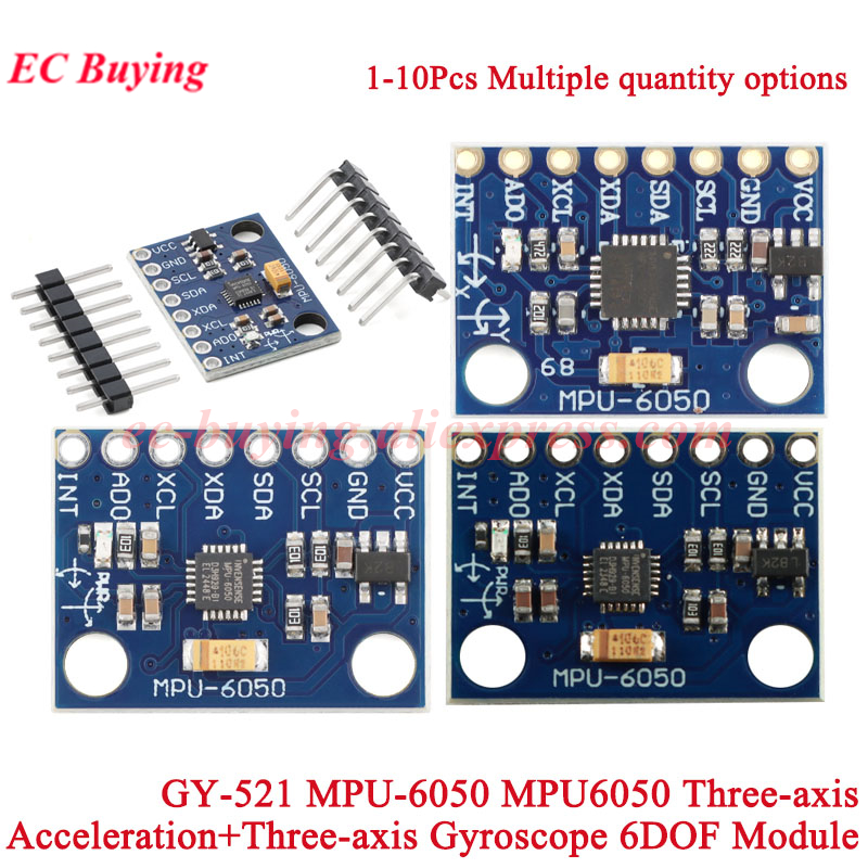 GY-521 MPU-6050 MPU6050 Module - đánh giá và giá Accelerometer Mpu6050