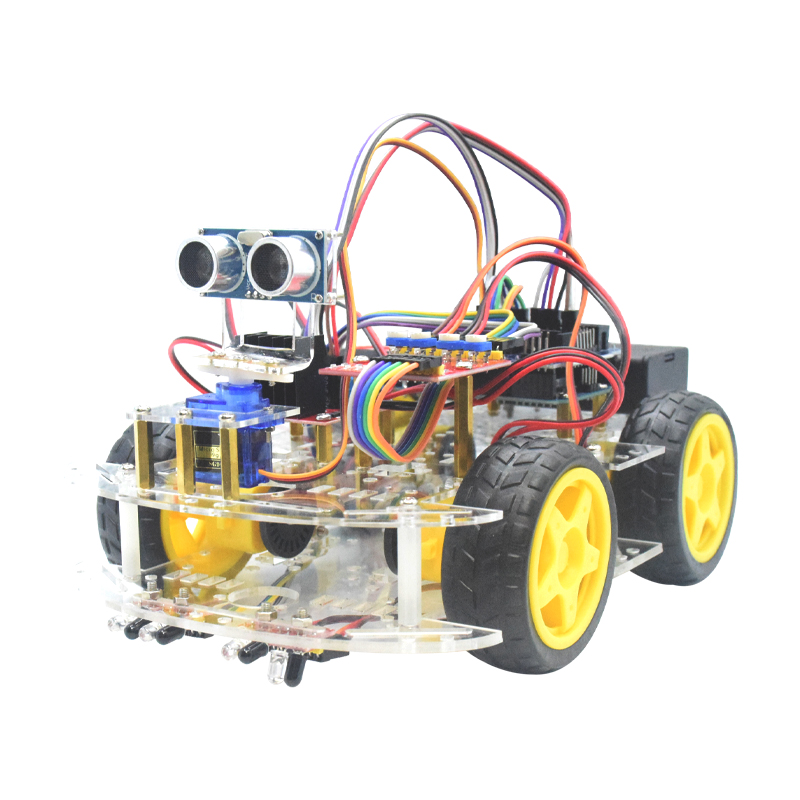 4WD Smart Robot Car Chassis Ki - đánh giá và giá Tracked Robot Chassis