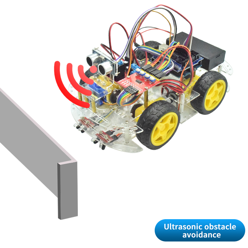 4WD Smart Robot Car Chassis Ki - đánh giá và giá Tracked Robot Chassis