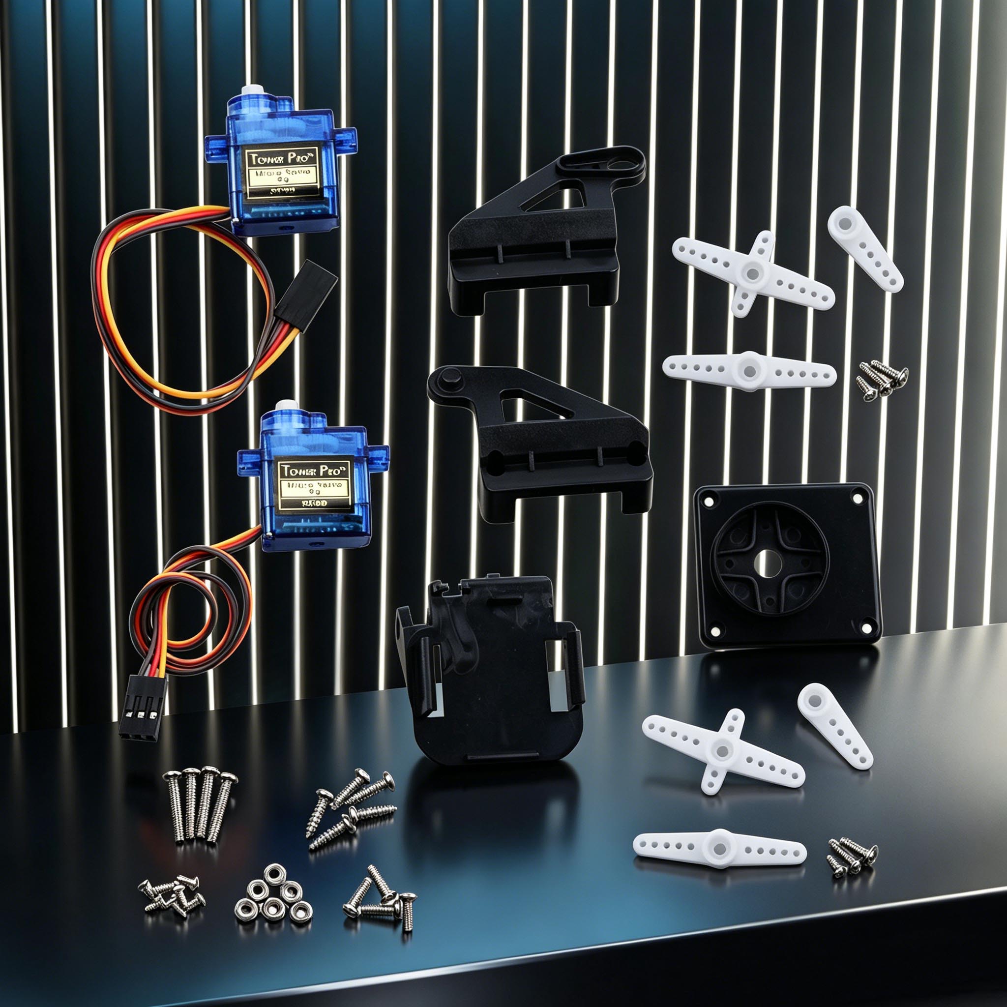 2 Trục Servo Gimbal Chân Đế FP - đánh giá và giá Pan Tilt Bracket