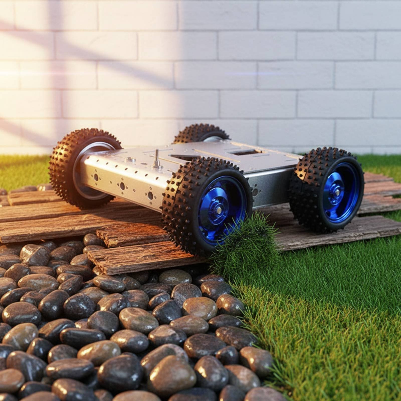 4WD Smart Car Chassis 1.5KG Lo - đánh giá và giá Robot Car Kit