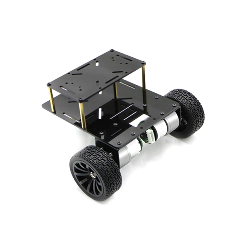 3WD Robot Car DC / Stepper Mot - đánh giá và giá Tracked Robot Chassis