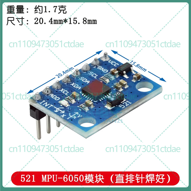5-25pcs For GY-521 MPU6050 6DO - đánh giá và giá Accelerometer Mpu6050