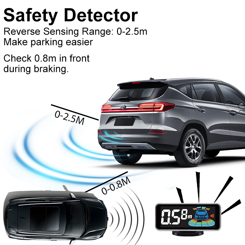 Multi Radar Parking Sensor Kit - đánh giá và giá Infrared Obstacle Sensor
