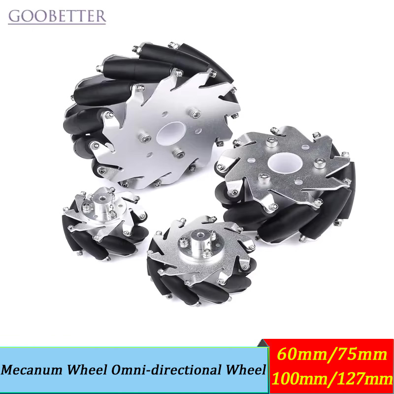 4pcs 60-127mm Mecanum Wheels O - đánh giá và giá Omni Wheel