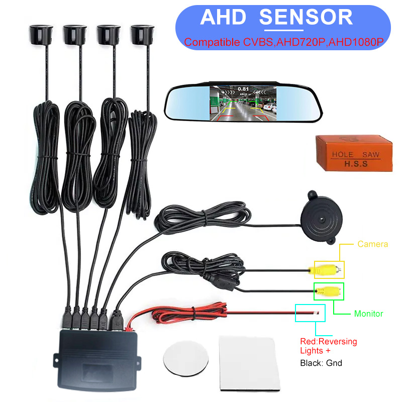 Factory CVBS AHD Video Parking - đánh giá và giá Infrared Obstacle Sensor