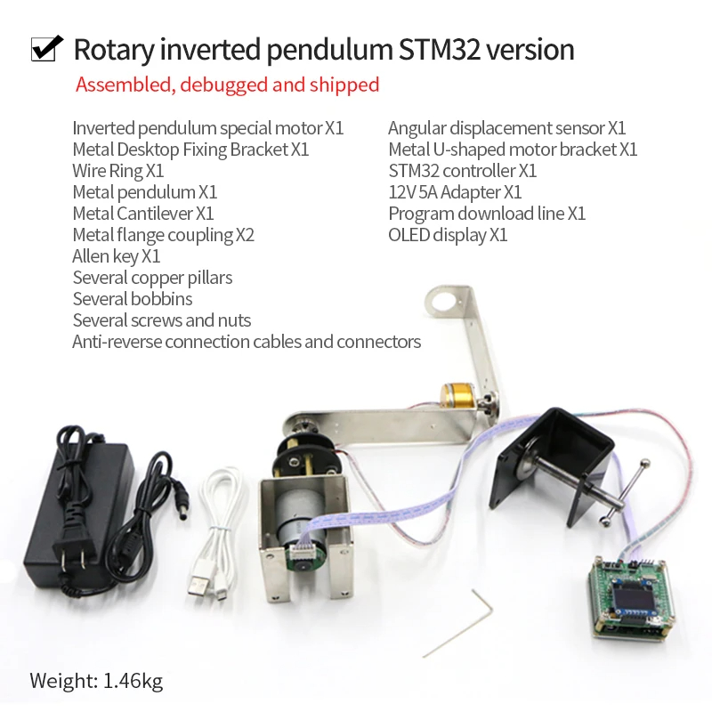 IP570 Rotating Inverted Pendul - đánh giá và giá Stm32 Robot