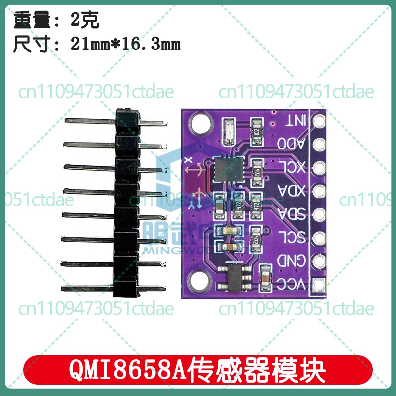 5-25pcs For QMI8658 6-Axis Gyr - đánh giá và giá Accelerometer Mpu6050