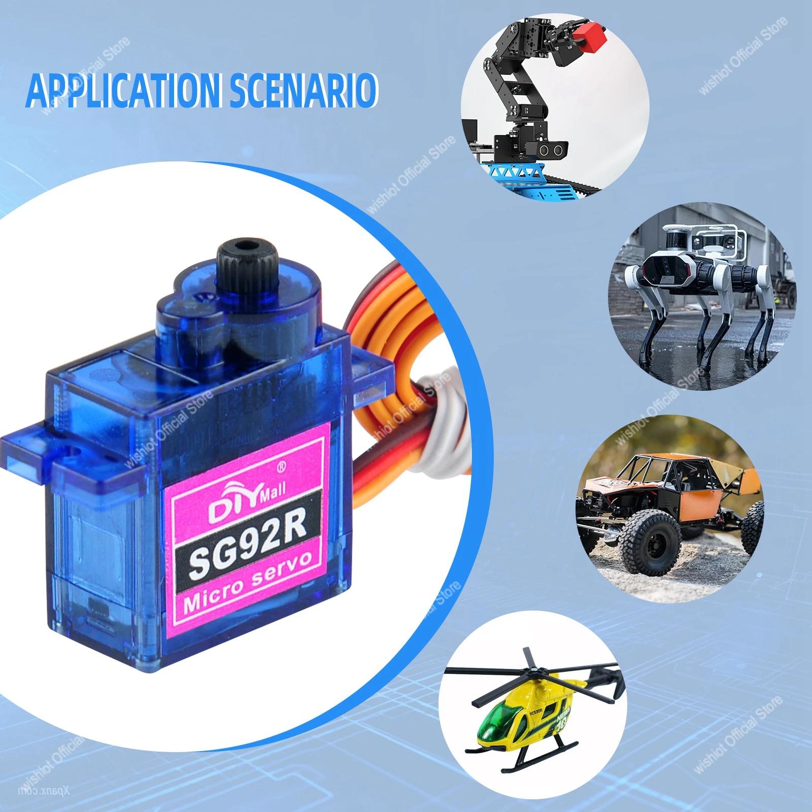 SG92R Micro Servo Motor 4.8-6V - đánh giá và giá Servo Pan Tilt