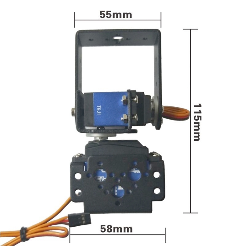 2 DOF Robotic Pan And Tilt Ser - đánh giá và giá Servo Pan Tilt