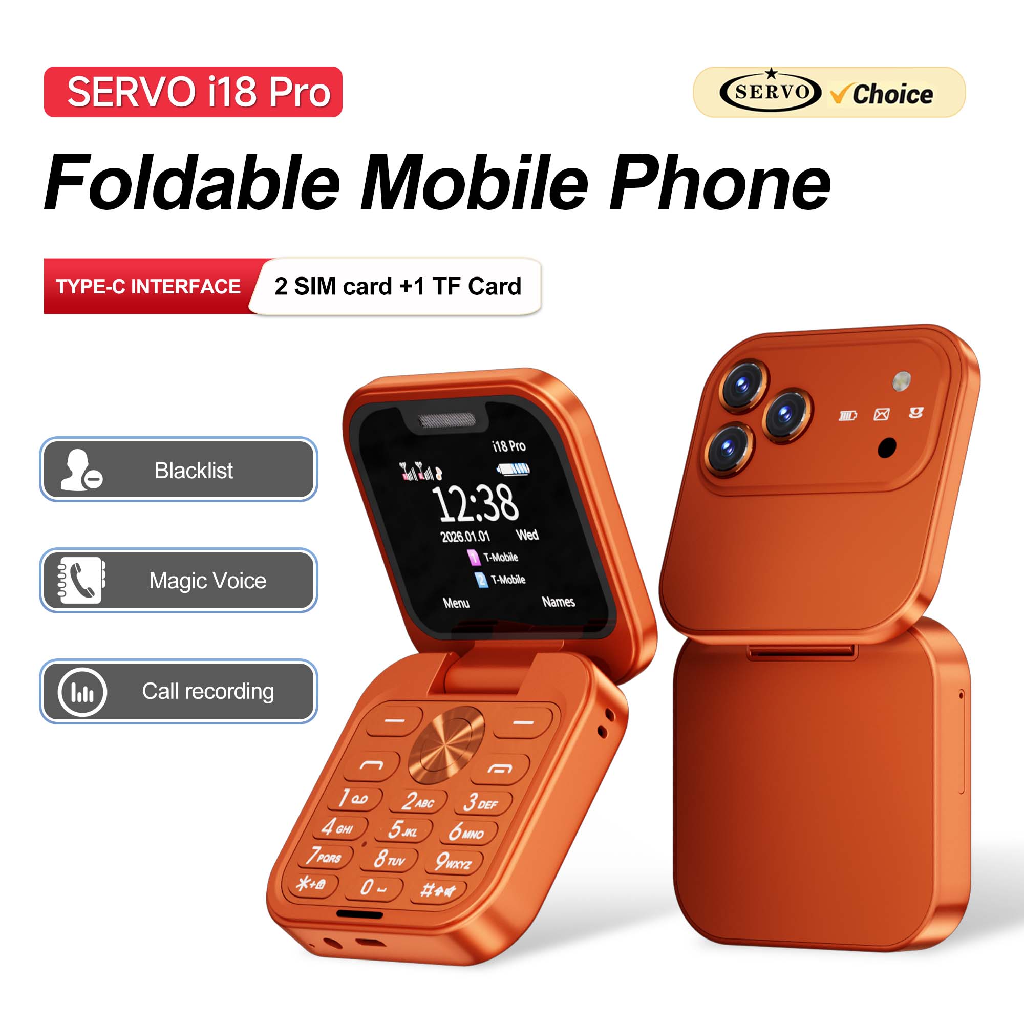 SERVO I18 PRO Foldable Mobile  - đánh giá và giá Servo Pan Tilt