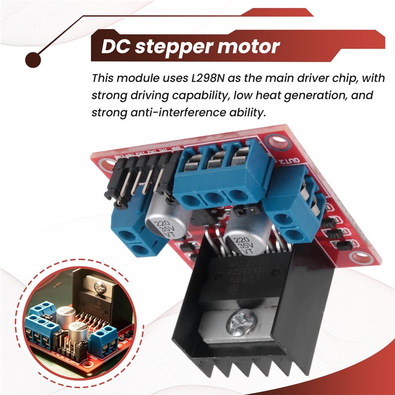 AED7-L298N Module Dual H-Bridg - đánh giá và giá L298N Module