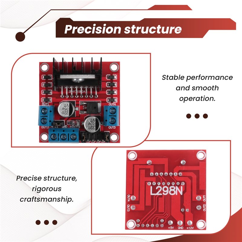 AED7-L298N Module Dual H-Bridg - đánh giá và giá L298N Module