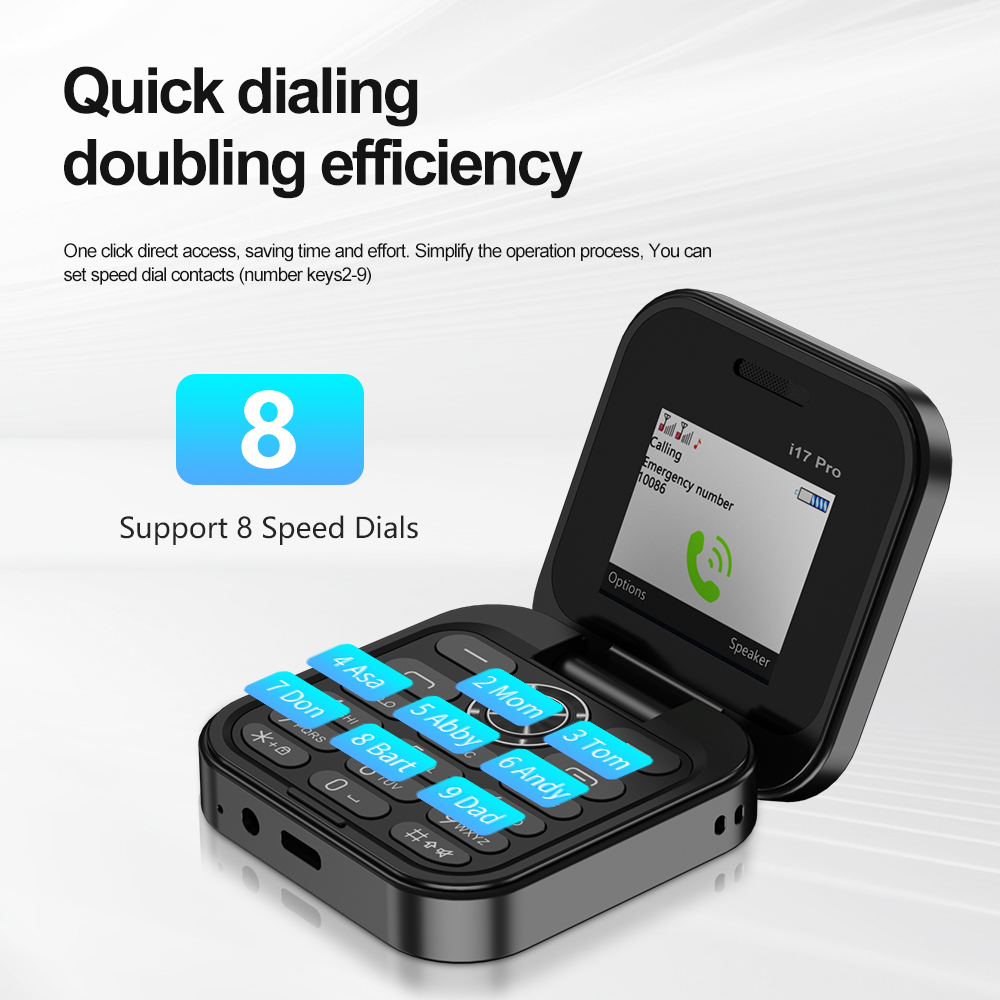 SERVO I17 Pro 2G GSM Mini Flip - đánh giá và giá Servo Pan Tilt