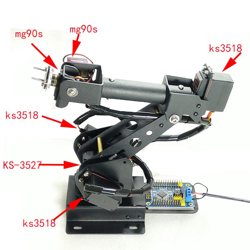 6 DOF Robot Arm ABB Industrial - đánh giá và giá Robot Arm Kit