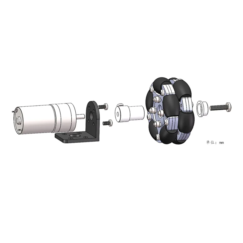 82mm Aluminum Double  Omni-Dir - đánh giá và giá Omni Wheel