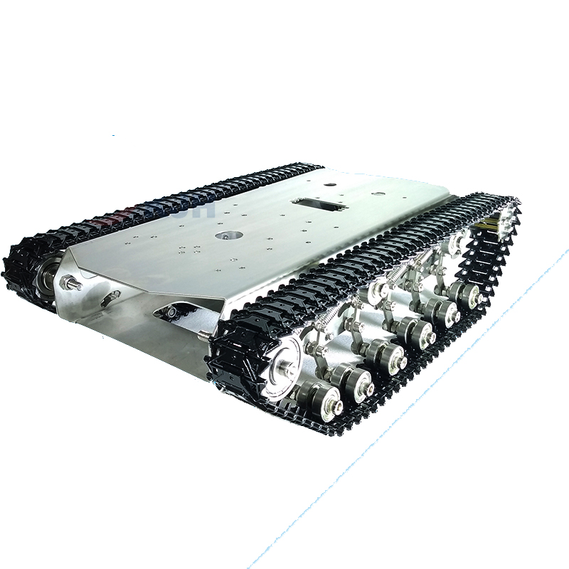 Big Load TS600 RC Tank Metal C - đánh giá và giá Tracked Robot Chassis