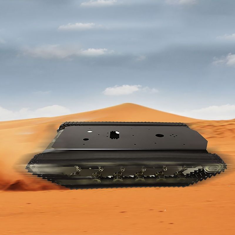 Big Load TS600 RC Tank Metal C - đánh giá và giá Tracked Robot Chassis