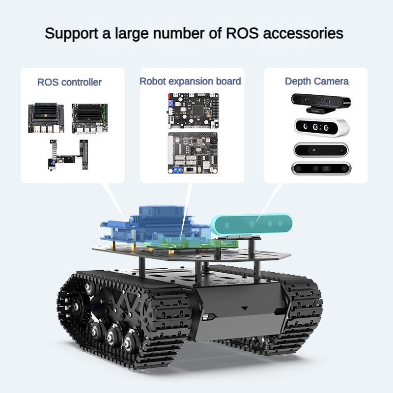 RC Tank 10KG Load Strong Shock - đánh giá và giá Tracked Robot Chassis